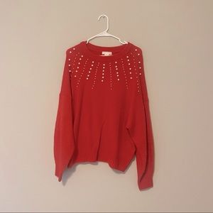 Pearl Embellished Sweater